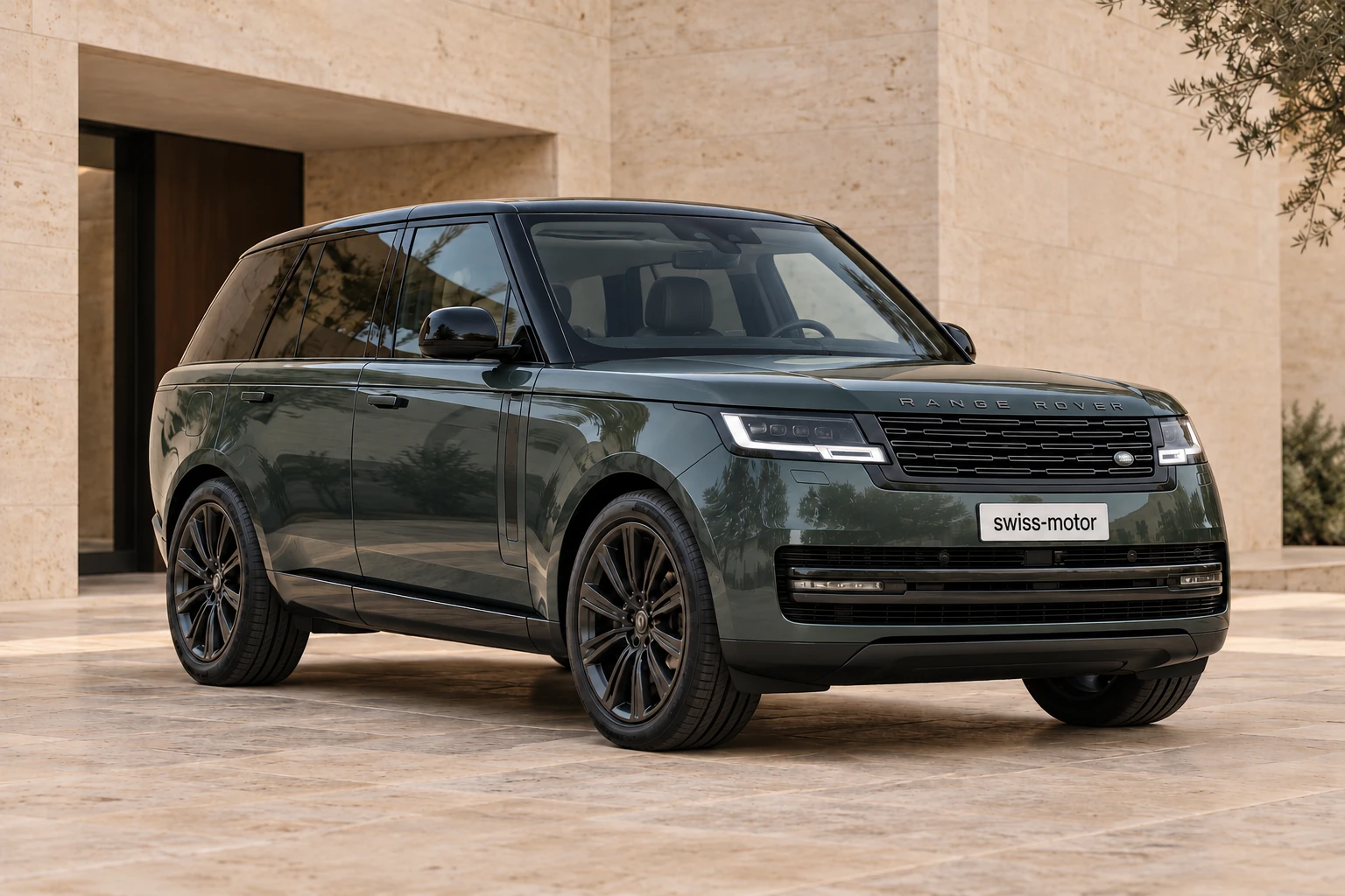 Land Rover Range Rover, illustration générée par IA
